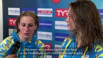 European Diving Championships Kyiv - Valeriia LIULKO, Sofiia LYSKUN (UKR) - Bronze medalists of Synchronised Platform