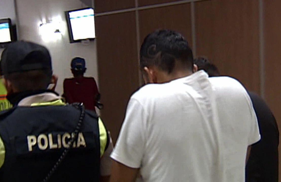 Tres sujetos fueron capturados presuntamente por secuestrar a un guardia de seguridad