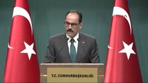 Cumhurbaşkanlığı Sözcüsü Ibrahim Kalın, Cumhurbaşkanlığı Sarayı'nda Basın Toplantısı Düzenledi