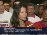 Agresión de Periodista Globovisión a estudiante