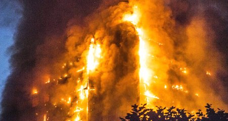 Londra'daki Yangında Bir Baba Çocuğunu 10'uncu Kattan Atarak Kurtardı