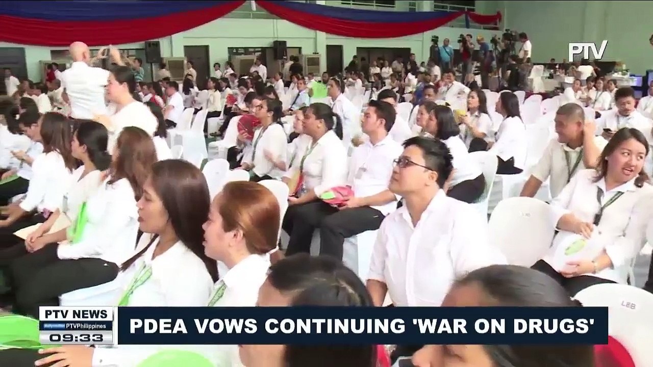 PDEA vows continuing 'War on Drugs'