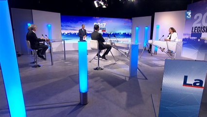 Législatives : les débats Boyer-Chamassian et Aubert-Viard