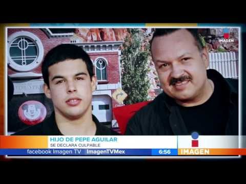 Hijo de Pepe Aguilar se declara culpable | Imagen Noticias con Francisco Zea