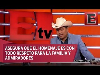 Erasmo Catarino rinde homenaje a Joan Sebastian