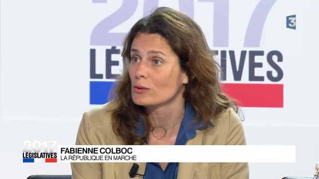 Le débat compliqué de Fabienne Colboc, candidate REM en Indre-et-Loire