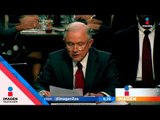 Jeff Sessions compareció y lo negó todo | Noticias con Francisco Zea