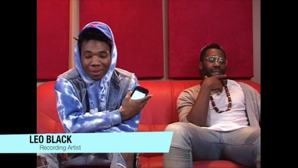 Music video for live in the studio (part 1) performed by Leo Black.