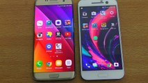 Samsung galaxy s7 edge vs Htc 10 asdspeed test !!!!