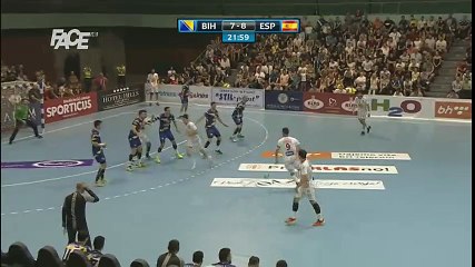BiH - Španija / 8:8 Predragović prvijenac