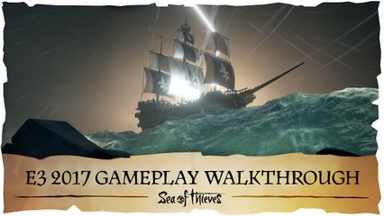 Скачать видео: Sea of Thieves | E3 2017 4K Gameplay Walkthrough (Xbox One X + Win10)