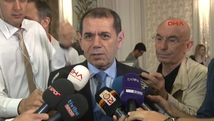 Galatasaray Başkanı Özbek Basın Mensuplarına Konuştu
