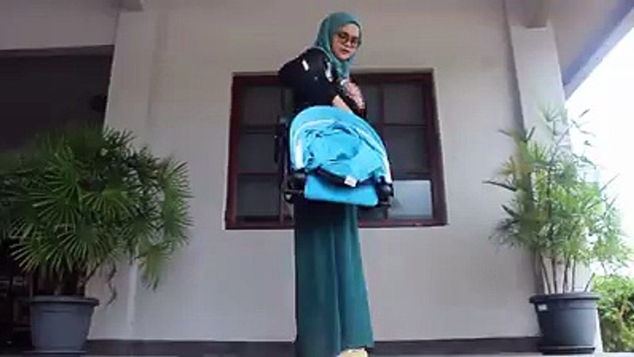 Cara buka stroller