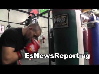 hard hitting mean machine egis working out in oxnard EsNews