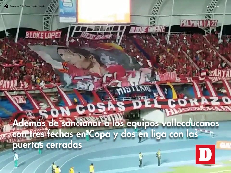 Polémica sanción de la Dimayor por desmanes en partido de Copa