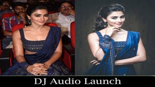 Pooja Hegde At Duvvada Jagannadham Audio Launch - Latest Photos