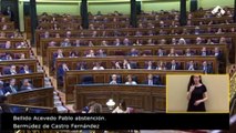 El Congreso tumba la moción de censura de Podemos