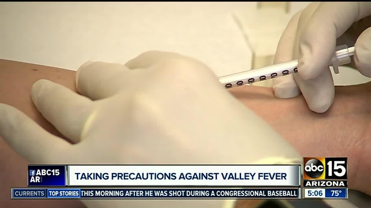 Taking precautions against Valley Fever