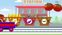 Learn with the Train: Kids Cartoon about Cars & Trains - Learn Numbers & Shapes - Trains cartoons