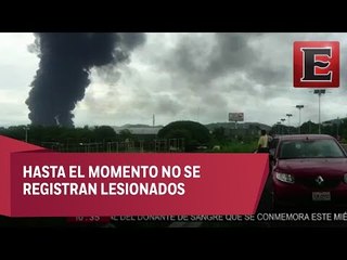 Incendio en refinería de Salina Cruz, Oaxaca