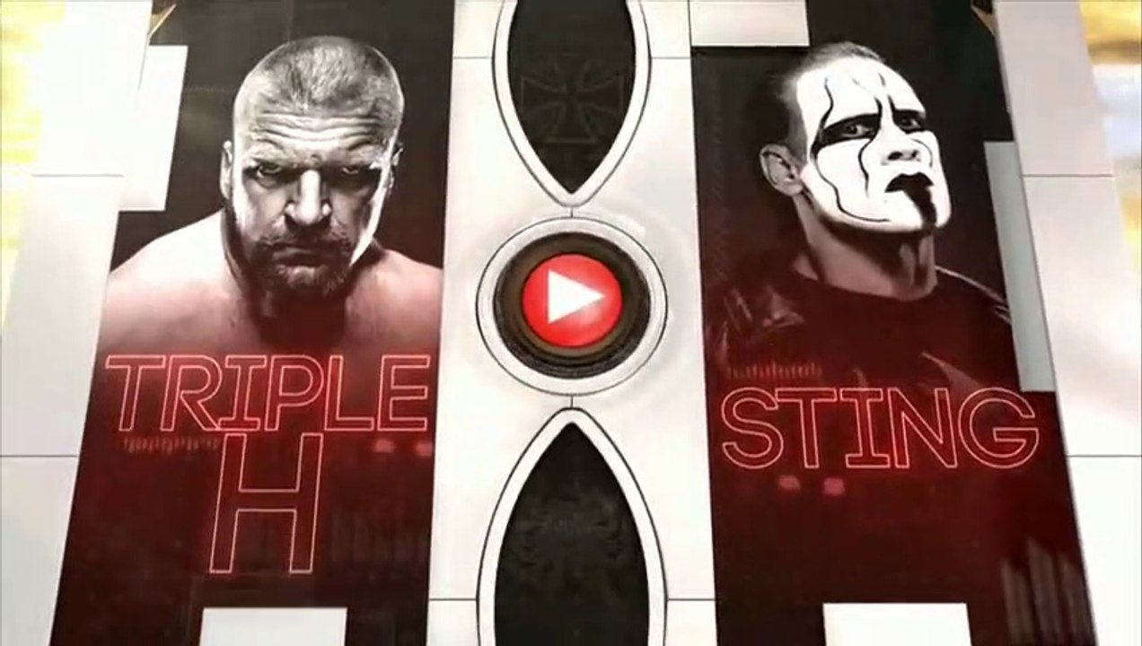 Sting vs Triple H