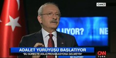 Kemal Kılıçdaroğlu: Adalet gelene kadar yürüyeceğim!