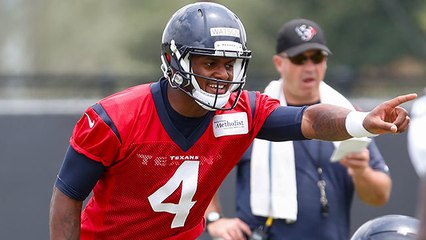 Watson putting in extra time, impressing at Texans camp