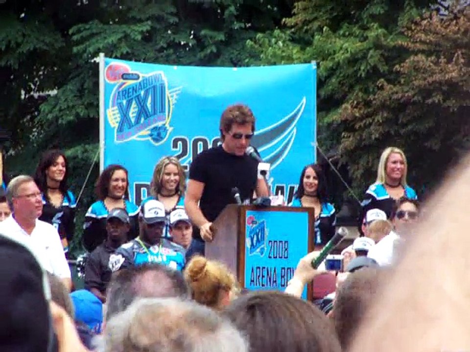 Bon Jovi - Philadelphia Soul Parade- Jon's Speech