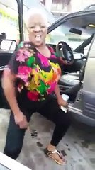 Grandma Dances And Sings Along To Gangsta Boo