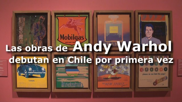 Las obras de Andy Warhol debutan en Santiago de Chile por primera vez