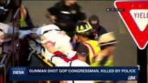 i24NEWS DESK | Cong. Steve Scalise now in critical condition | Wednesday, June 14th 2017
