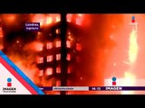 Terrible incendio en Londres | Noticias con Yuriria Sierra
