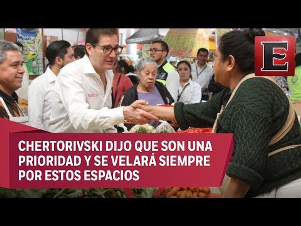 Gobierno capitalino busca modernizar los mercados públicos