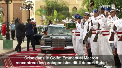 Crise dans le Golfe: Macron rencontrera les protagonistes