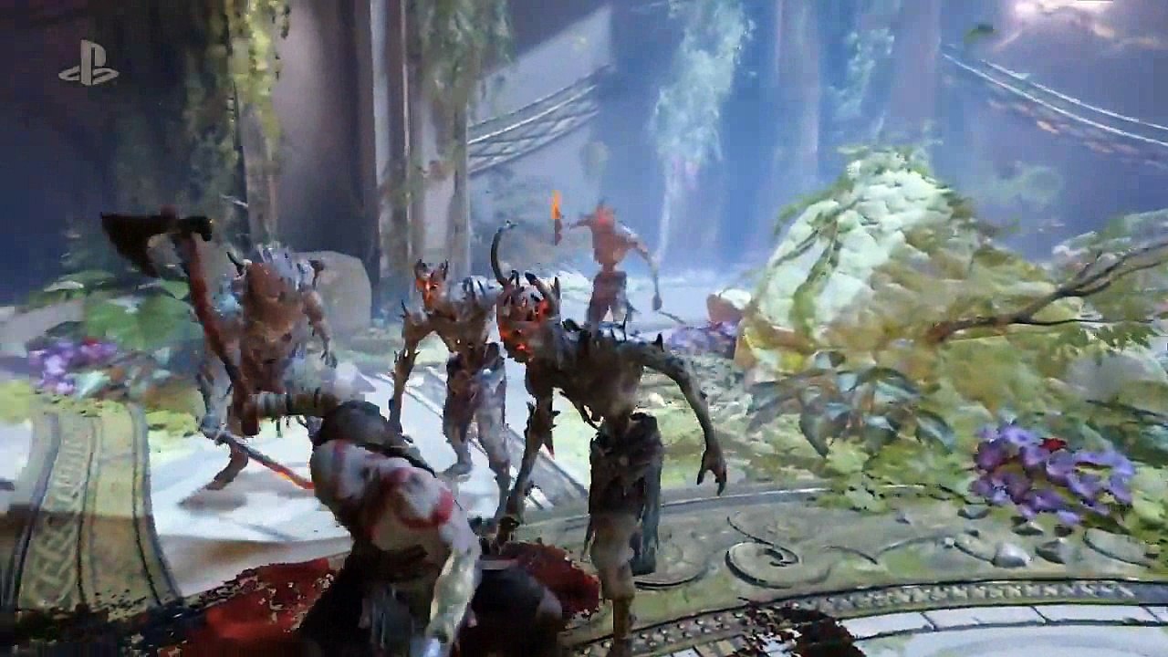 GOD OF WAR 4 Gameplay Trailer (E3 2017) PS4