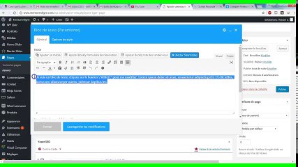 Comment creer une page par Visual Composer ? sous Wordpress
