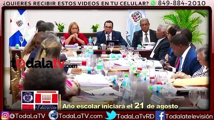 Consejo Nacional De Educación aprueba calendario año escolar 2017-2018-Video