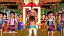 Naa Chinni Kannulu Chevulu Telugu Baby song - 3D Animation Telugu Rhymes For Childr