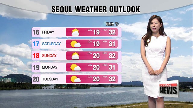 Hotter today under blazing sunshine