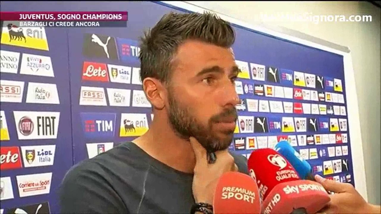 Barzagli: "In noi c'era più sicurezza rispetto a due anni fa. Ci manca ancora un passettino"