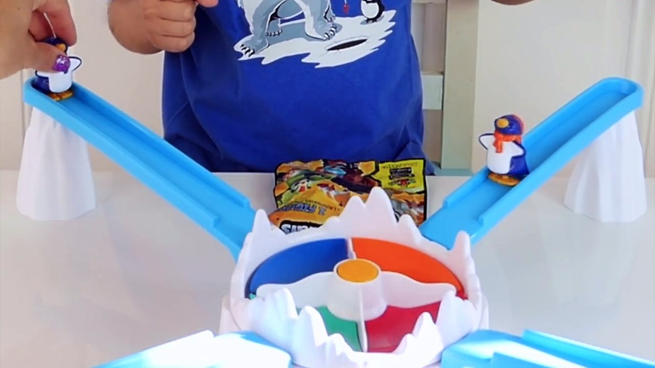 JEU - GLISS'PINGOUIN - Toboggan Géant pour Pingouins ! - Jeu de société, image size:1280x720