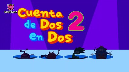 Cuenta de 2 en 2 _ Números _ PINKFONG Canciones Infantiles-onLcpf3a4hk