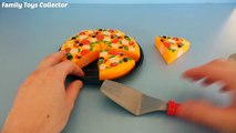 Toy Pizza unboxing and playing in toy kitchen-AXPNmg8vq8o