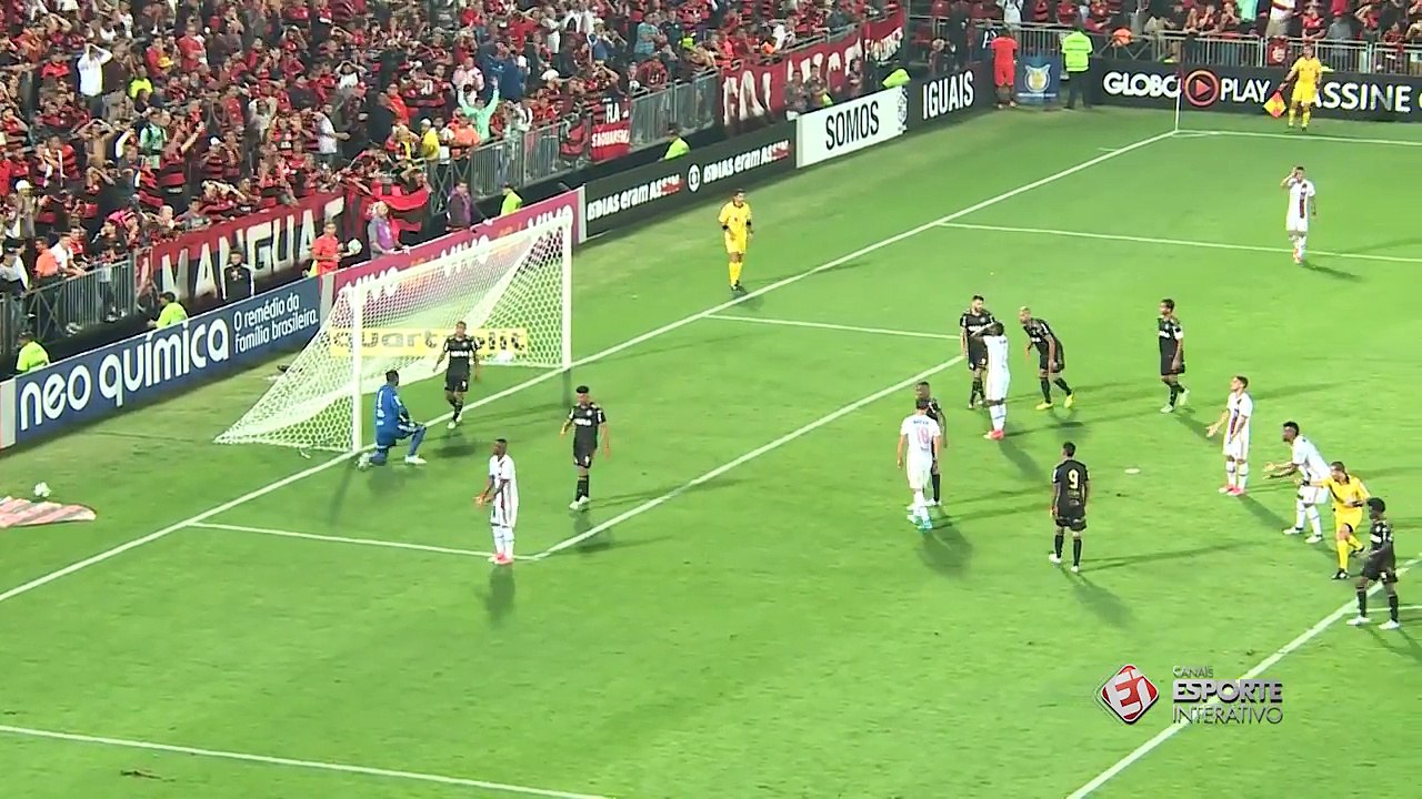 Melhores Momentos - Gols de Flamengo 2 x 0 Ponte Preta - Campeonato Brasileiro (14/06/2017)