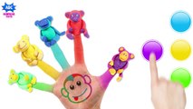 Learn Colors for Children Smash Frog Finger Fami