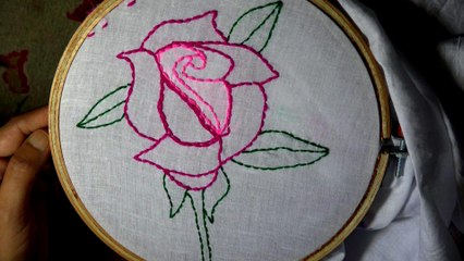 Hand Embroidery: Hand Stitch: Shadow Work
