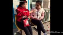 Funny Chinese videos - Prank chinese 2017 casdfen't stop laugh