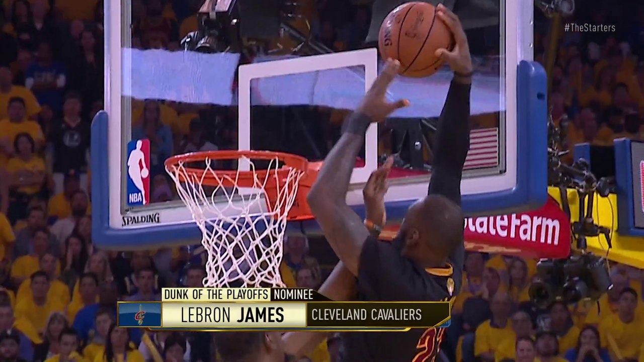 Best Dunk of The Playoffs - The Starters - June 2017