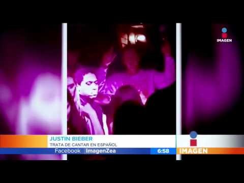 Justin Beiber no pudo cantar Despacito en español | Imagen Noticias con Francisco Zea