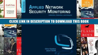 [Epub] Full Download Applied Network Security Monitoring: Collection, Detection, and Analysis